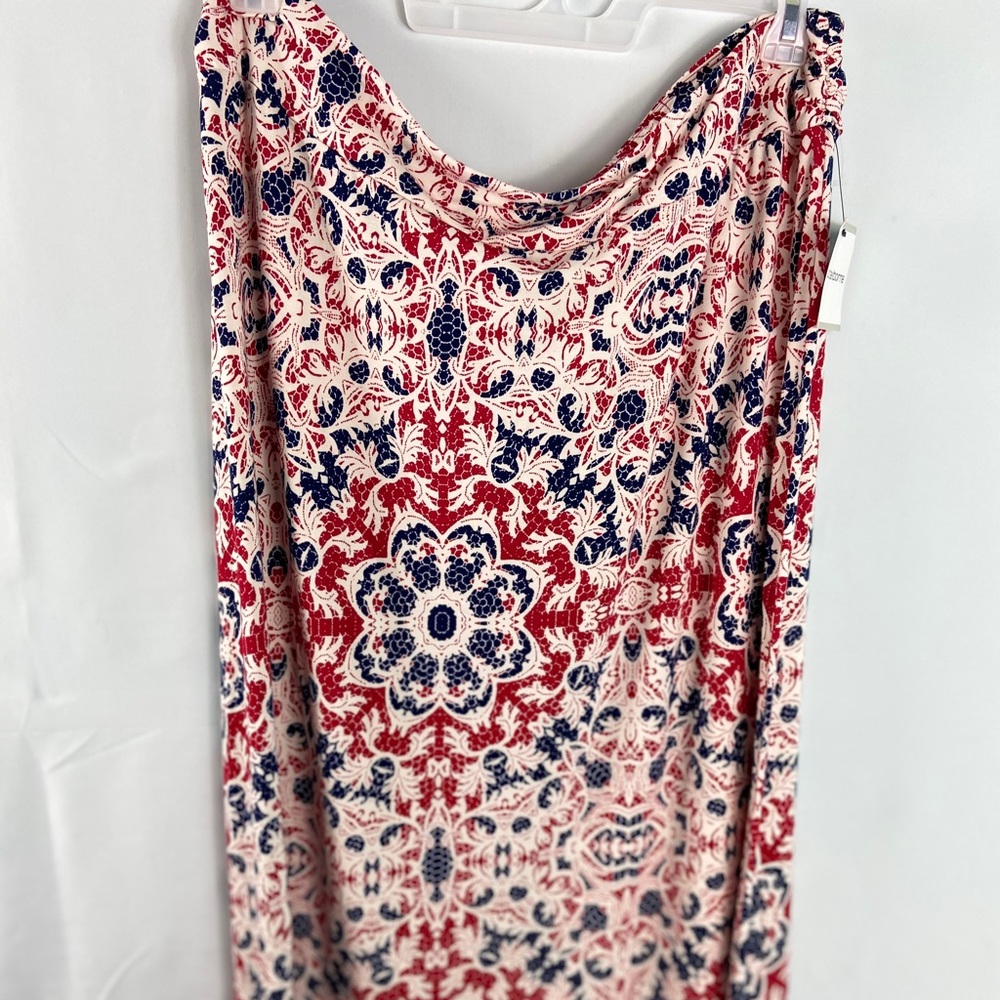 Liz Claiborne 2XL Maxi Dress w/ Mandela print